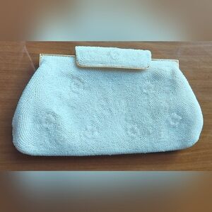 Vintage Beaded Evening Clutch Purse